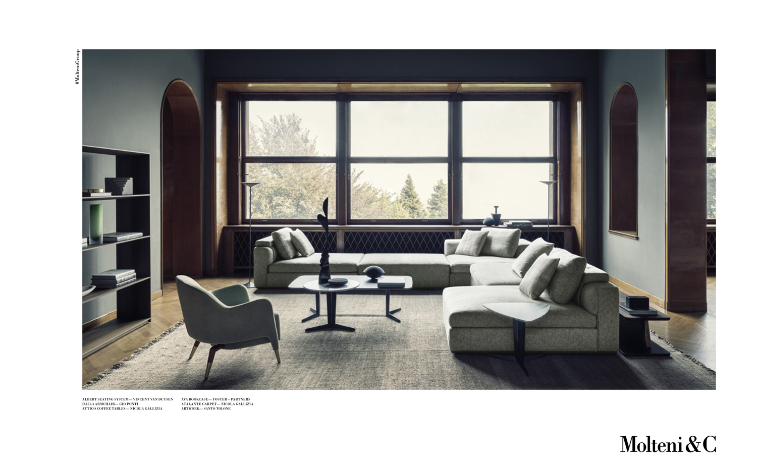 Albert sofa by Vincent Van Duysen 